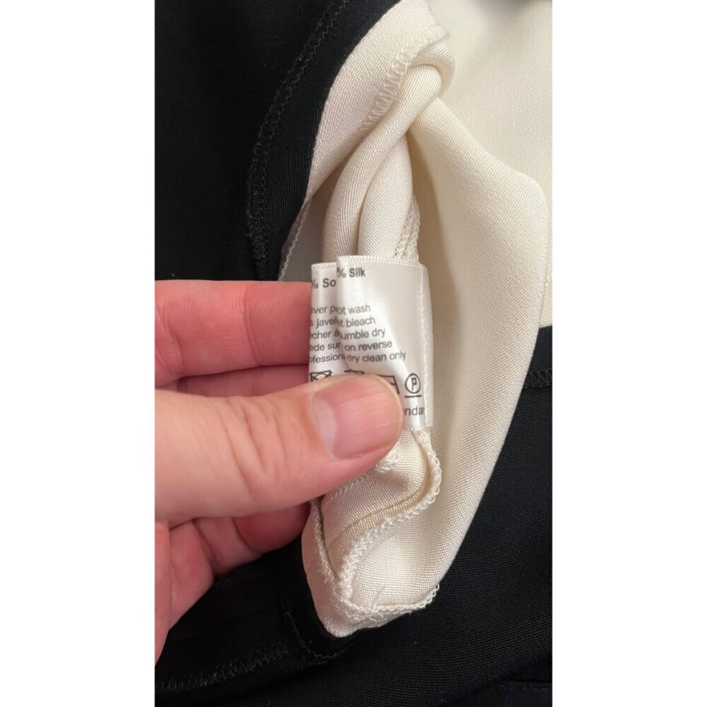 ESKANDAR SILK LAGENLOOK TANK CAMI BLOUSE XL - Picture 8 of 8